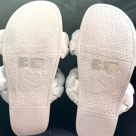 Sam & Libby Adelaide double braided Footbed sandals size 7 NWT - Picture 3 of 3